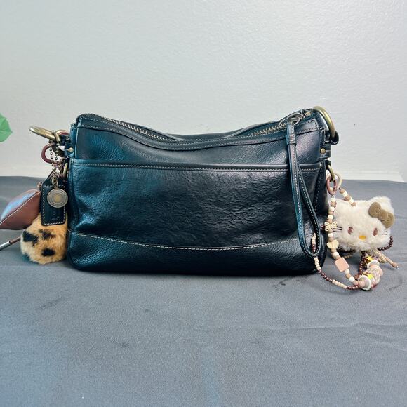 Coach Legacy 65th Anniversary Black Leather Shoulder Bag 10328 - Picture 4 of 10